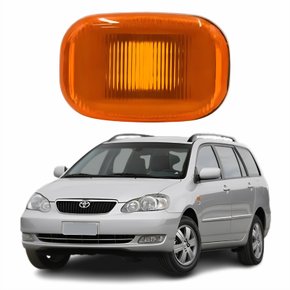 Pisca Para-lama Toyota Fielder 2003 Até 2008 Âmbar Lado Único