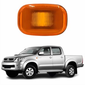 Pisca Para-lama Toyota Hilux 2005 Até 2011 Âmbar Lado Único
