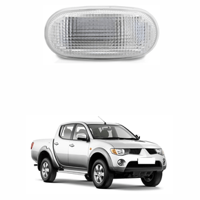 Pisca Paralama Mitsubishi L-200 Triton 2007 Até 2015 Cristal Sem Led Sem Soquete