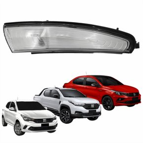Pisca Retrovisor Fiat Argo Cronos 2018 Até 2022 Strada 2020 Até 2022 Lado Direito Passageiro