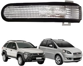 Pisca Retrovisor Fiat Idea 2011 Até 2016 Palio Adventure 2008 Até 2020 Lado Direito Passageiro