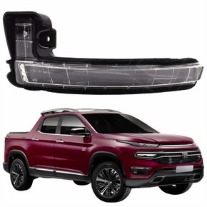 Pisca Retrovisor Fiat Toro 2016 Até 2023 Lado Direito Passageiro