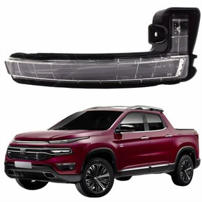 Pisca Retrovisor Fiat Toro 2016 Até 2023 Lado Esquerdo Motorista