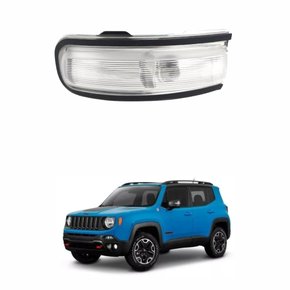 Pisca Retrovisor Jeep Renegade 2015 2016 2017 2018 2019 2020 Seta Cristal Lado Esquerdo Motorista