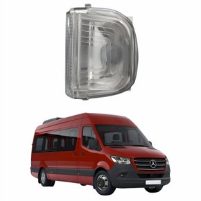 Pisca Retrovisor Mercedes Benz Sprinter 2020 Até 2024 Lado Direito Passageiro Produto Original