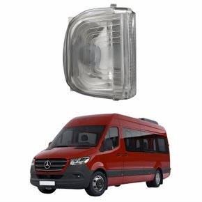 Pisca Retrovisor Mercedes Benz Sprinter 2020 Até 2024 Lado Esquerdo Motorista Produto Original