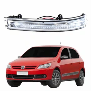 Pisca Retrovisor Vw Gol G5 2008 2009 2010 2011 2012 Lado Esquerdo Motorista