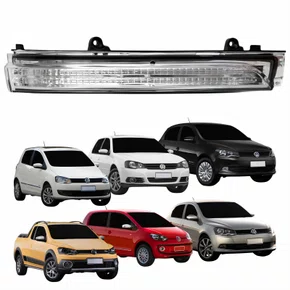 Pisca Retrovisor Vw Fox Gol Saveiro Voyage G6 2013 Até 2016 Up Golf 2013 2014 Lado Direito Passageiro