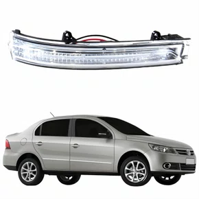 Pisca Retrovisor Vw Voyage G5 2008 2009 2010 2011 2012 Lado Direito Passageiro