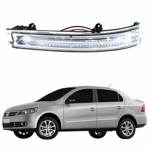 Pisca Retrovisor Vw Voyage G5 2008 2009 2010 2011 2012 Lado Esquerdo Motorista
