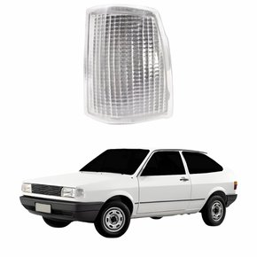 Pisca Dianteiro Vw Gol 1987 1988 1989 1990 Cristal Lado Esquerdo Motorista