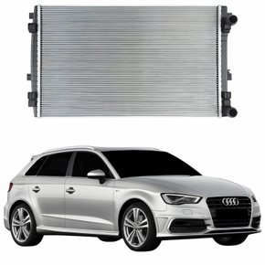Radiador Audi A3 2013 Até 2019 Sem E Com Ar Condicionado Automático E Mecânico