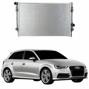 Radiador Audi A3 2013 Até 2020 Com Ar Condicionado Automático