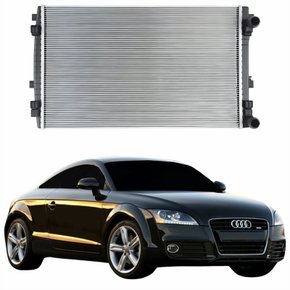 Radiador Audi TT 2013 Até 2019 Sem E Com Ar Condicionado Automático E Mecânico