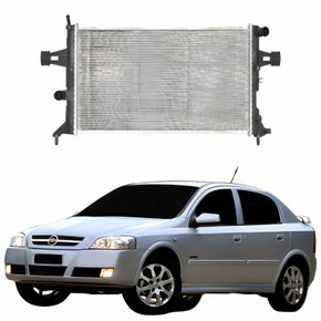 Radiador Gm Astra 2000 Até 2009 Com Ar Condicionado Mecânico