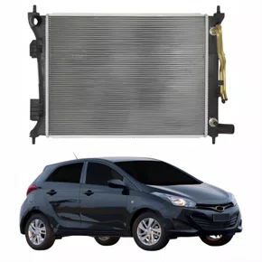 Radiador Hyundai Hb20 2012 Até 2019 Com Ar Condicionado Automático e Mecânico