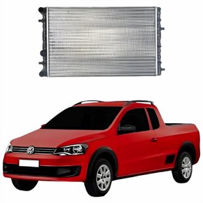 Radiador Saveiro G6 2013 2014 2015 2016  Com Ar Condicionado Mecânico