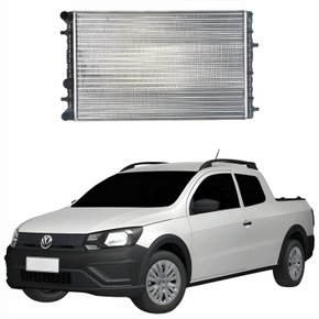Radiador Saveiro G8 2021 2022 2023 Com Ar Condicionado Mecânico