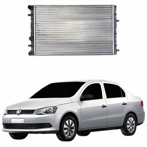 Radiador Voyage G6 2013 2014 2015 2016 Com Ar Condicionado Mecânico