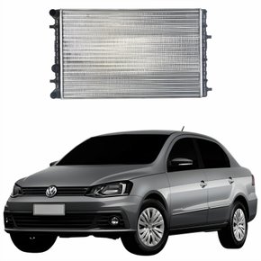 Radiador Voyage G7 2017 2018 2019 2020 2021 Com Ar Condicionado Mecânico