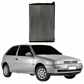 Radiador Vw Gol G2 1994 Até 1999 Com Ar Condicionado Mecânico