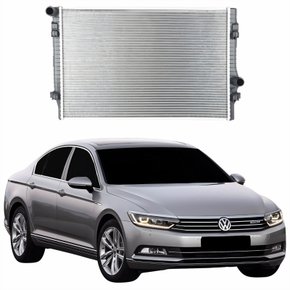 Radiador Vw Passat 2015 Até 2020 Com Ar Condicionado Automático