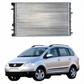 Radiador Vw Spacefox 2006 Até 2018 Com Ar Condicionado Mecânico