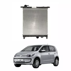 Radiador Vw Up 2014 2015 2016 2017 2018 2019 Com E Sem Ar Condicionado Mecânico