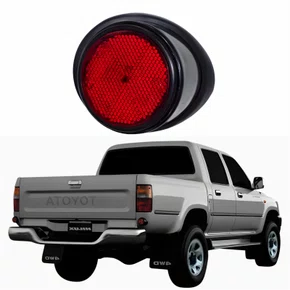 Refletor Olho de Gato Toyota Hilux Sr5 1990 Até 2001 Srv 2002 Até 2004 Lado Direito Passageiro