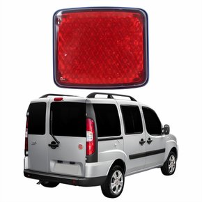 Refletor Parachoque Traseiro Fiat Doblo 2010 2011 2012 2013 2014 Lado Único