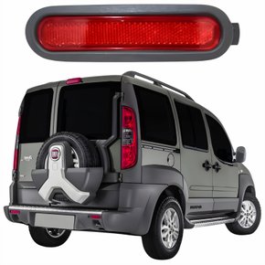 Refletor Traseiro Parachoque Fiat Doblo Adventure 2010 Até 2021 Lado Direito Passageiro