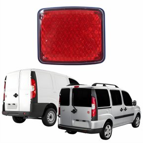 Refletor Parachoque Traseiro Fiat Doblo Cargo 2010 2011 2012 2013 2014 Lado Único