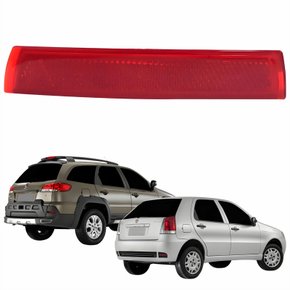 Refletor Traseiro Parachoque Fiat Palio 2004 Até 2011 Palio Locker 2008 Até 2012 Lado Direito Passageiro