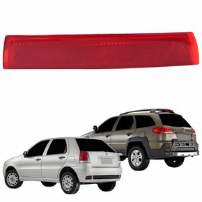 Refletor Traseiro Parachoque Fiat Palio 2004 Até 2011 Palio Locker 2008 Até 2012 Lado Esquerdo Motorista
