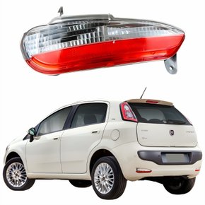 Refletor Traseiro Parachoque Fiat Punto 2013 2014 2015 2016 Lado Esquerdo Motorista