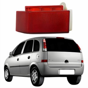 Refletor Traseiro Parachoque Gm Meriva 2006 Até 2012 Lado Esquerdo Motorista