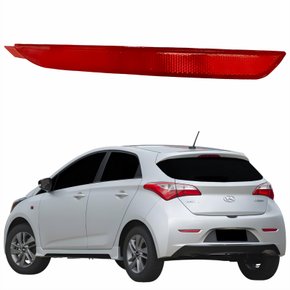 Refletor Parachoque Traseiro Hyundai Hb20 2012 2013 2014 2015 Lado Esquerdo Motorista