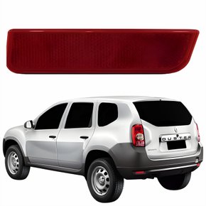 Refletor Parachoque Traseiro Renault Duster 2012 2013 2014 2015 Lado Esquerdo Motorista