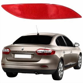 Refletor Parachoque Traseiro Renault Fluence 2011 Até 2017 Lado Direito Passageiro