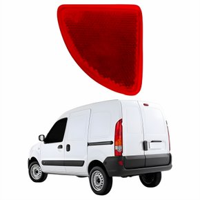 Refletor Parachoque Traseiro Renault Kangoo 2000 Até 2016 Lado Esquerdo Motorista