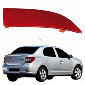 Refletor Parachoque Traseiro Renault Logan 2014 Até 2019 Lado Direito Passageiro
