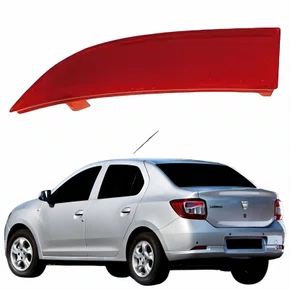 Refletor Parachoque Traseiro Renault Logan 2014 Até 2019 Lado Esquerdo Motorista