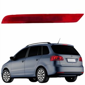 Refletor Parachoque Traseiro Vw Spacefox 2011 2012 2013 2014 Lado Esquerdo Motorista