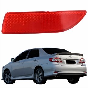 Refletor Parachoque Traseiro Toyota Corolla 2012 2013 2014 Lado Esquerdo Motorista