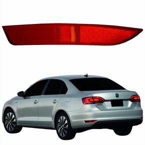 Refletor Parachoque Traseiro Vw Jetta 2011 2012 2013 2014 2015 Lado Esquerdo Motorista