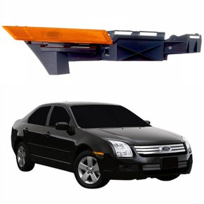 Refletor Pisca Paralama Com Guuia Ford Fusion 2006 Até 2009 Âmbar Lado Direito Passageiro