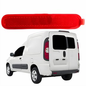 Refletor Traseiro Parachoque Fiat Fiorino 2014 Até 2019 Lado Esquerdo Motorista