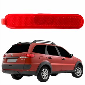 Refletor Traseiro Parachoque Fiat Palio Weekend 2009 2010 2011 2012 Lado Direito Passageiro