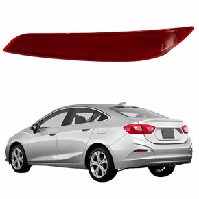 Refletor Traseiro Parachoque Gm Cruze Sedan 2017 Até 2021 Lado Esquerdo Motorista