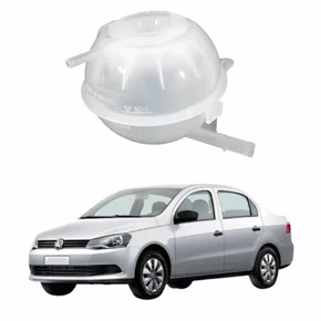 Reservatório Água Radiador Vw Voyage 2009 Até 2021 Cano Curto